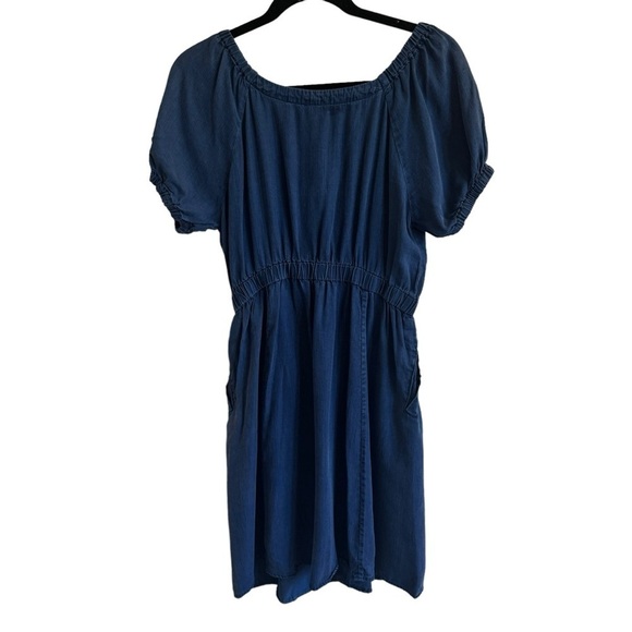 NWT A Loves A 100% Lyocell Chambray Dress, Size XS - Picture 3 of 7